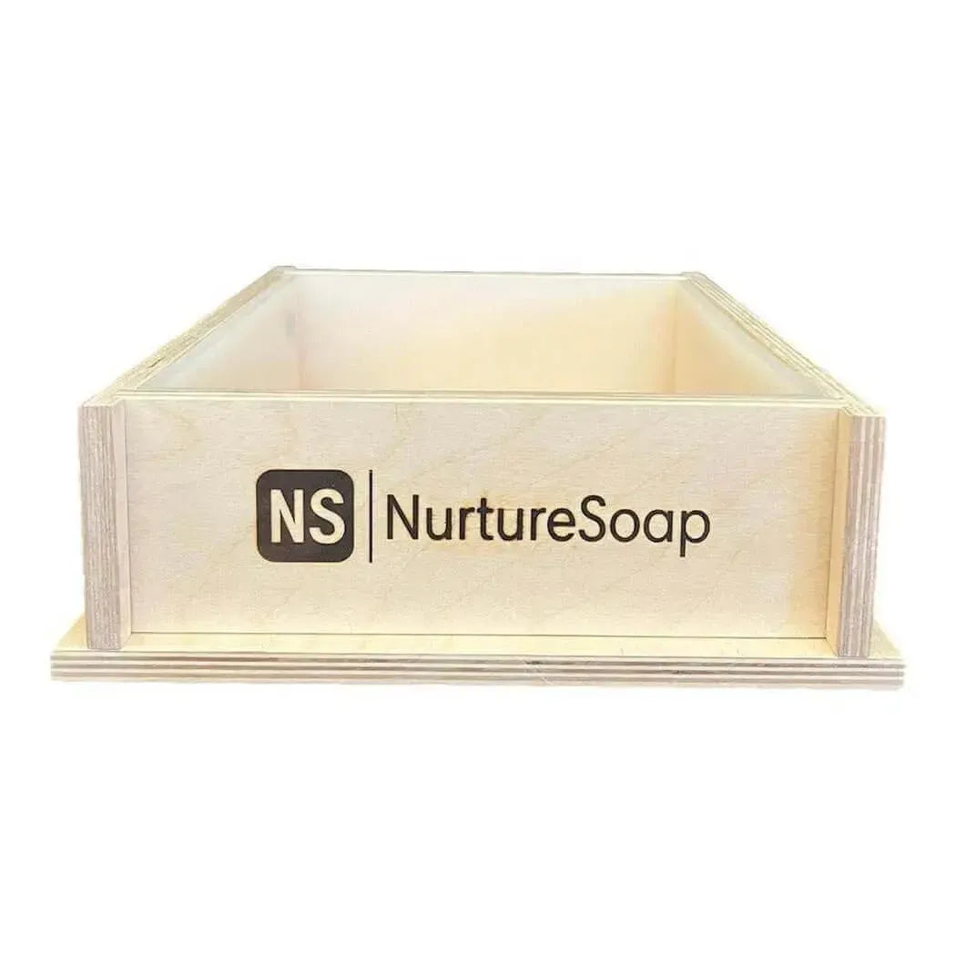 11 lb slab soap mold by NurtureSoap, perfect for creating custom-sized soap bars with removable sides.