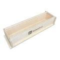 4.5 lb Premium Wood Mold for soap making, perfect for 4.5 Pound Basic Liner. High-quality wood design.