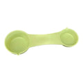 4 Way Measuring Spoon in light green for easy measuring of 1/4 tsp, 1/2 tsp, 1 tsp, and 1 tbsp. Perfect for colorants!