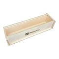 7.5 lb Premium Wood Mold by NurtureSoap designed for soap making with a 7.5 lb Silicone Liner.