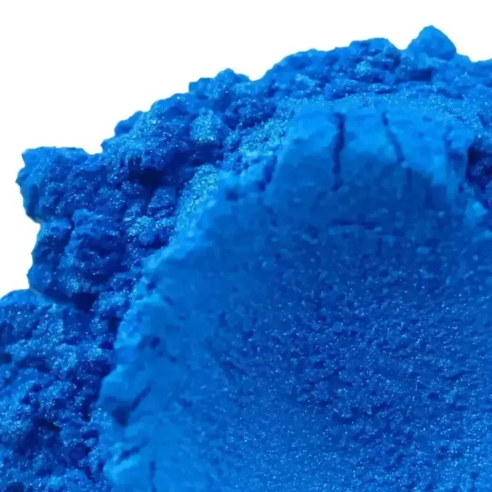Blue Vibrance Mica Powder with Bold Vivid Hue