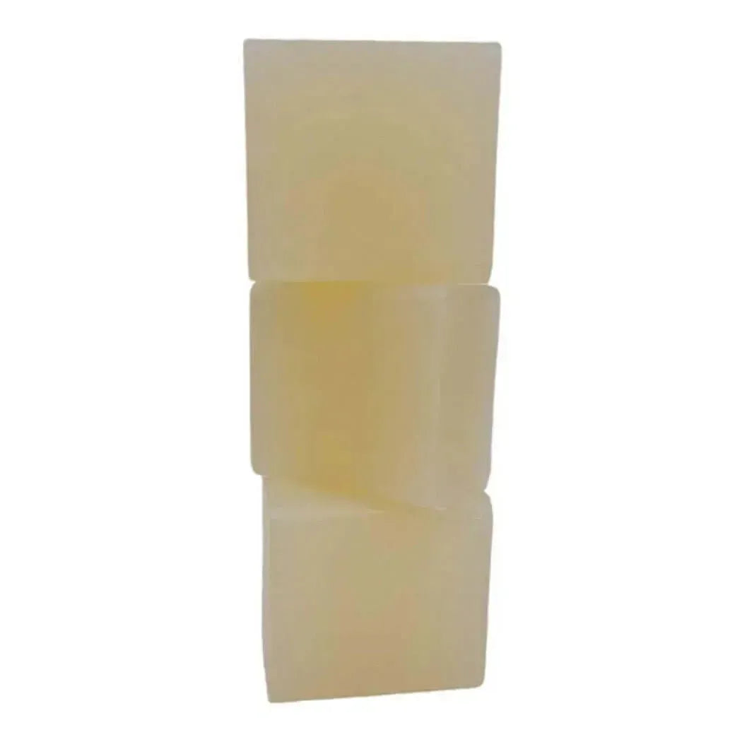 Low Sweat Clear Soap Base block, perfect for melt and pour soap making without sweating in humidity.