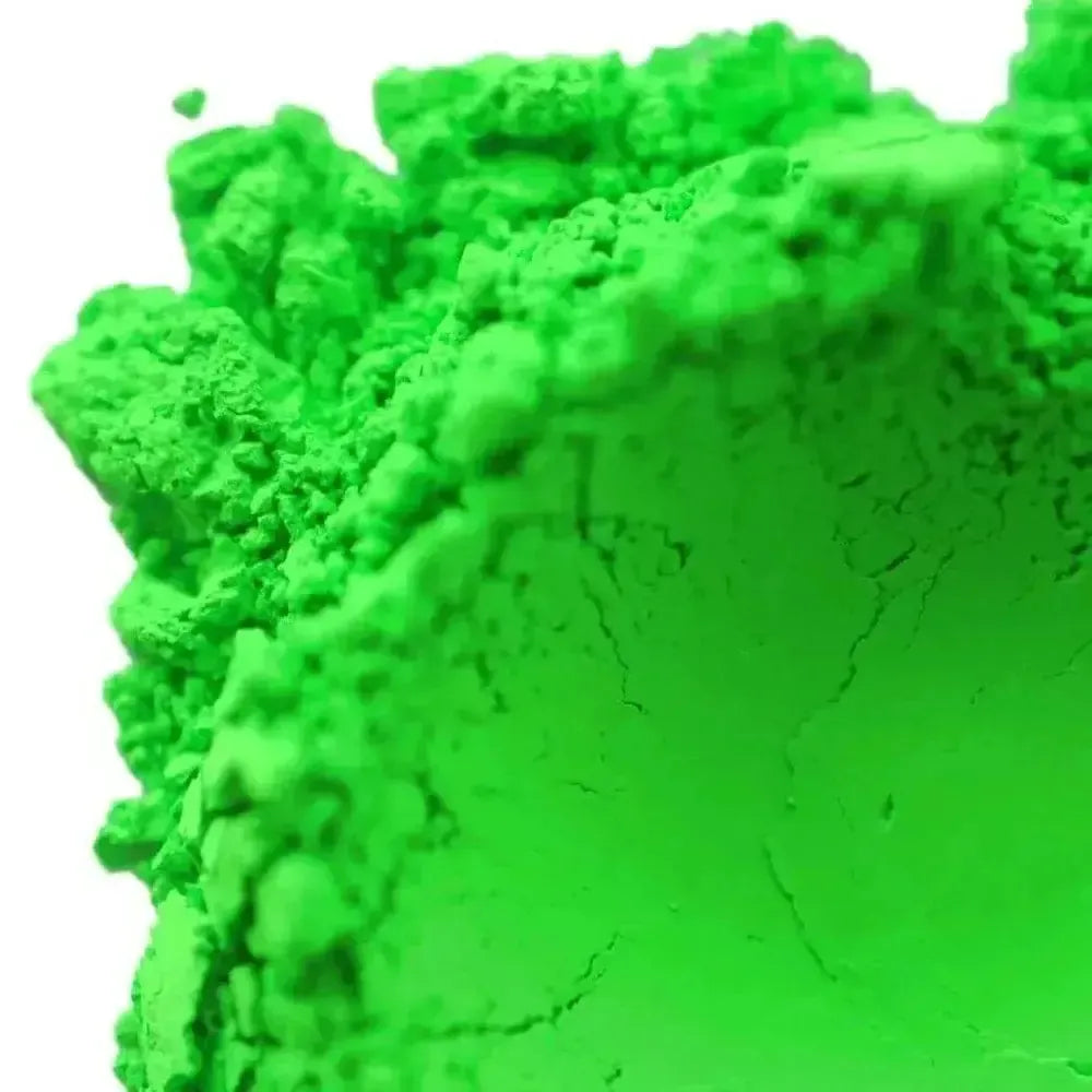 Fluorescent Neon Green Pigment for Soap, Resin, and Cosmetics