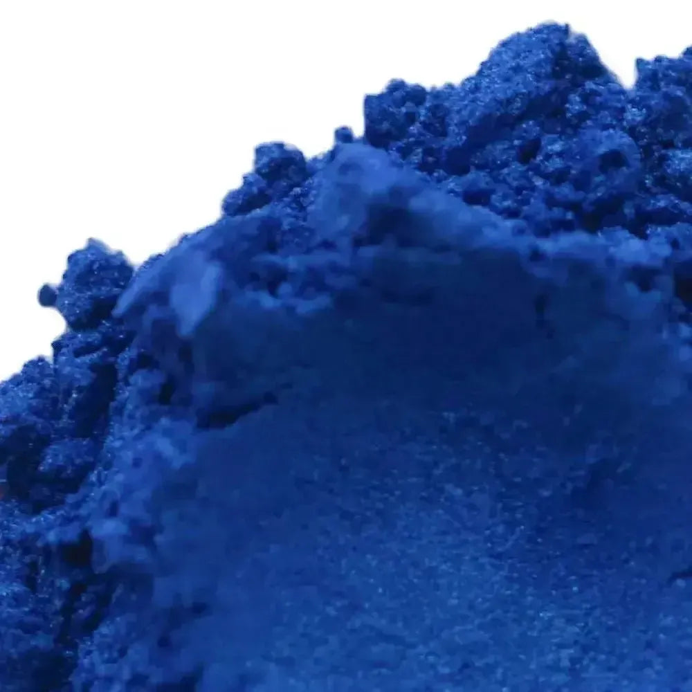 Klein Blue Mica Powder in Bold Ultramarine Hue