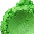 Lime Green Mica Powder with Vibrant Energy