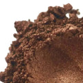 Mocha Brown Mica Powder with Silvery Shimmer