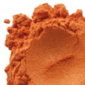 Orange Vibrance Mica Powder with Energetic Glow
