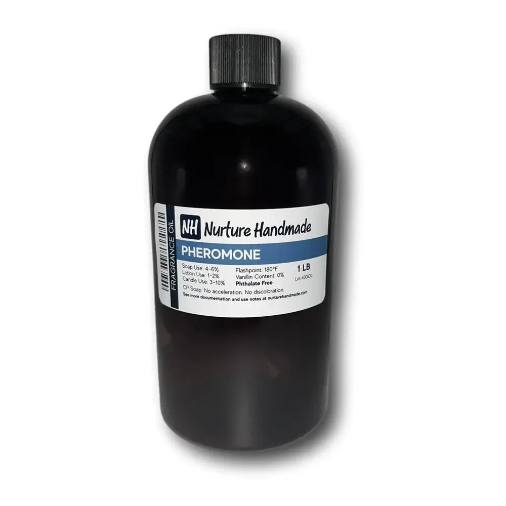 Pheromone Fragrance Oil in a black bottle, showcasing its captivating scent and empowering charm.