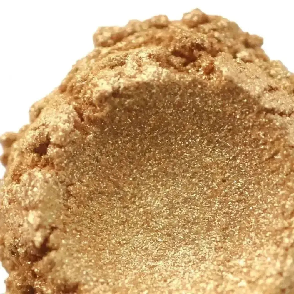 Shimmer Gold Mica Powder for Luminous Golden Sparkle