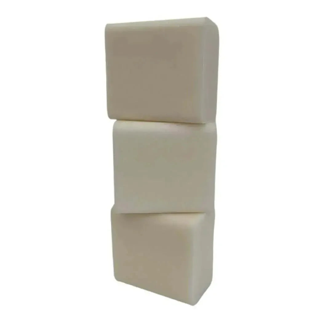 Low sweat white soap base blocks perfect for melt and pour soap making without sweating in high humidity.