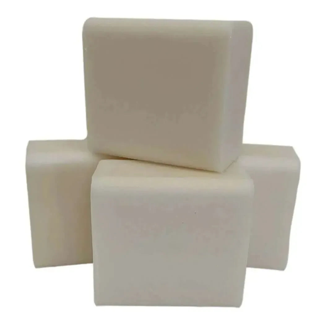 Low sweat white soap base blocks perfect for melt and pour soap making in humid climates, detergent free and easy to use.
