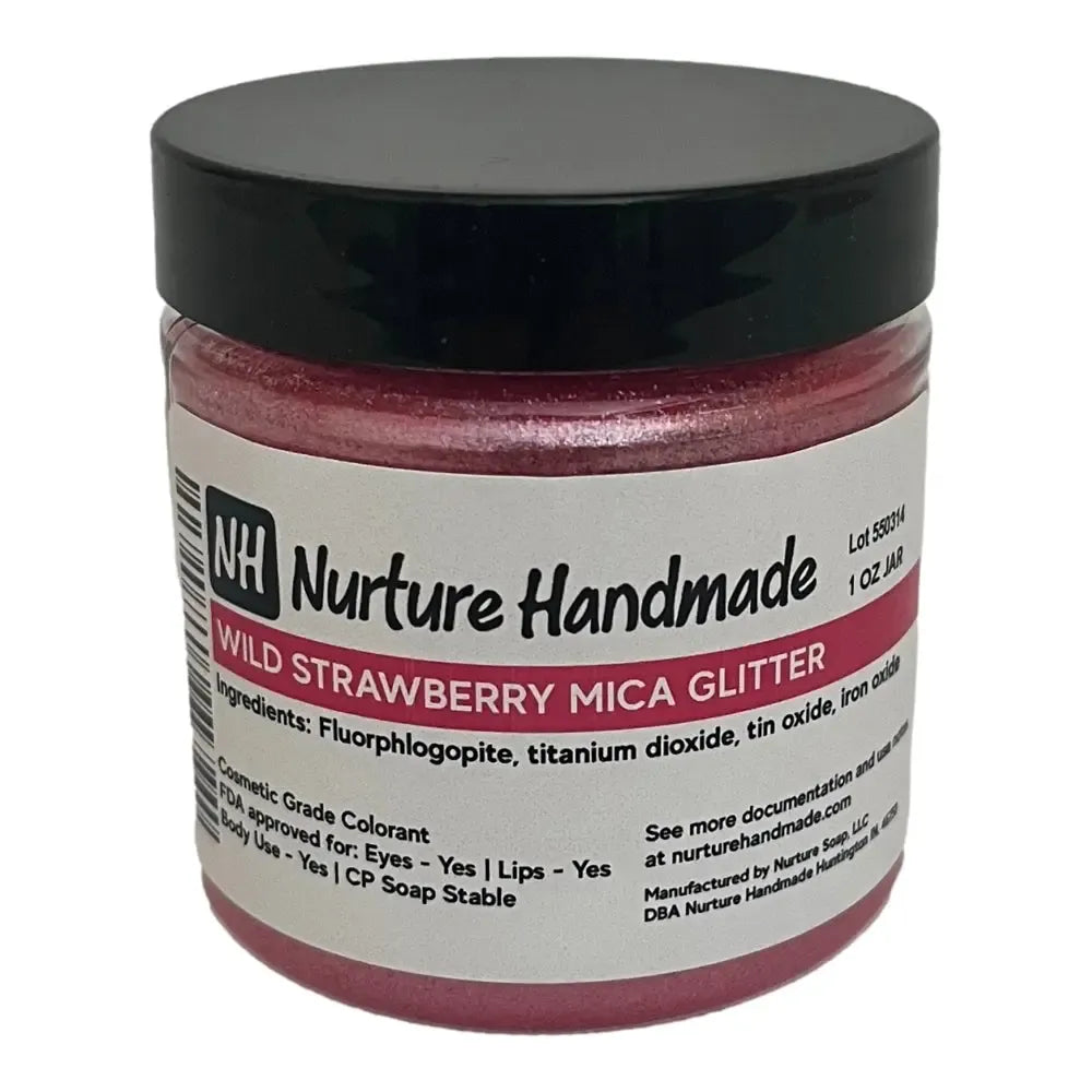 Wild Strawberry Mica Glitter